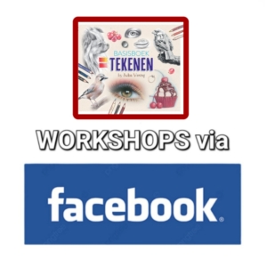 Online Facebook Basisboek Tekenen workshops